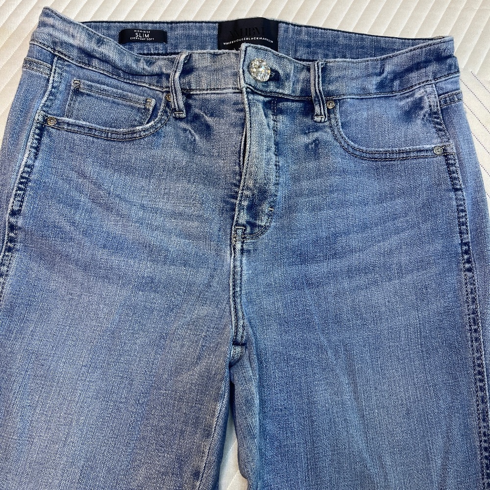 White House Black Market Slim High-Rise Everyday Soft Women’s Jeans size 6